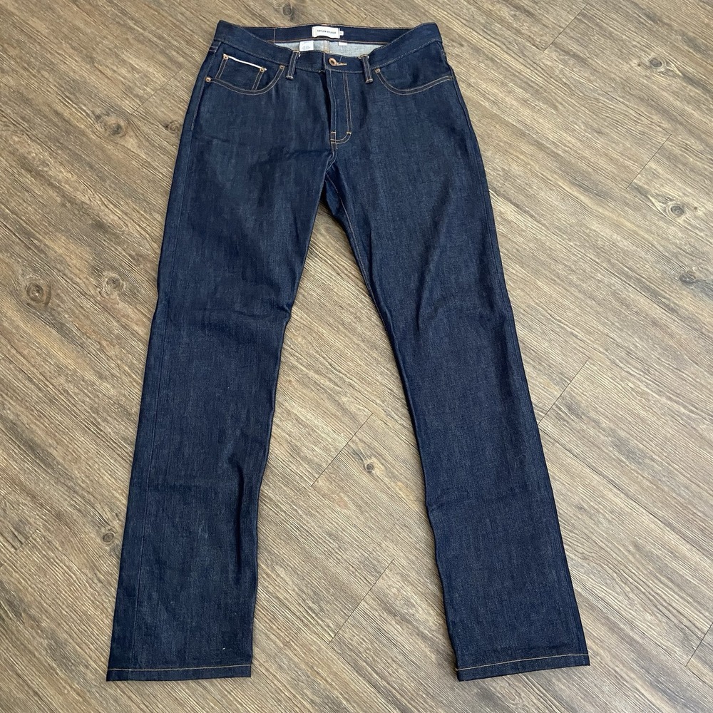 Taylor Stitch Men’s Slim Straight Jeans - Dark Indigo